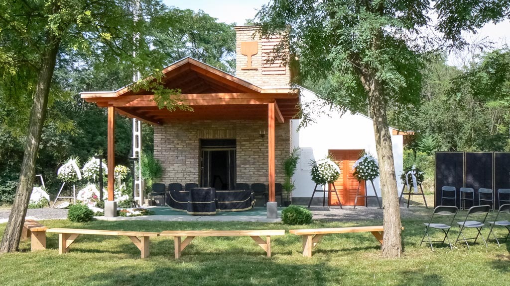 koporsós temetési ravatal